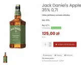 Butelka Jack Daniel's Apple. Z czym pić ten jabłkowy likier na bazie whiskey? Idealny do drinków z colą lub jako shot.