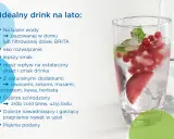 Orzeźwiający drink z wodą gazowaną, lodem, owocami i miętą. Idealny na lato, by ugasić pragnienie.