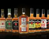 Różne rodzaje Jim Beam: Devil's Cut, Bonded, Rye, Black Extra-Aged, Single Barrel, Apple, Honey, Red Stag, Fire, Maple.